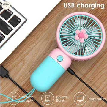 Handheld.Desktop USB fan