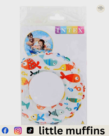 Intex Recreation Lively Print Swim Ring