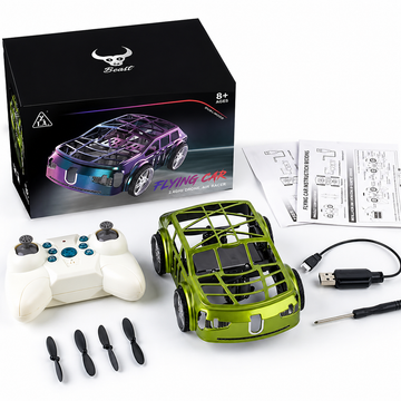 2-in-1 design: car & flying drone