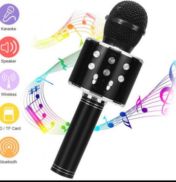 Bluetooth Wireless Microphone with Speaker