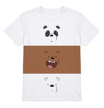 Boys t shirt three bears