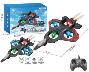 RC Combat Aircraft Drone – Remote Control Flying Jet Toy for Kids