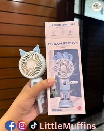 Mini portable mist fan