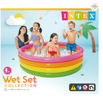 INTEX Sunset Glow Baby Pool 66"x18"